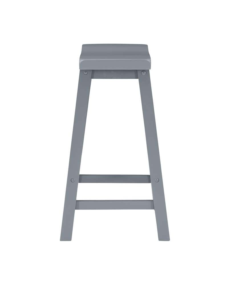 Powell Company - Logan Counter Stool Grey  - D1165B18CS veiw 3