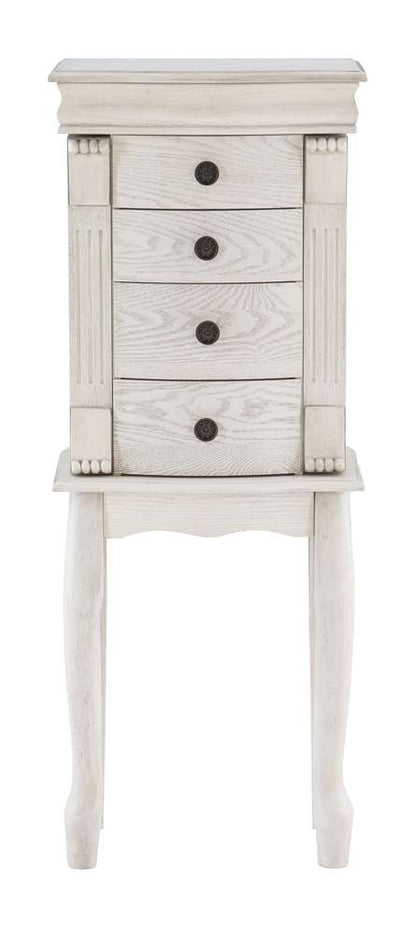 Powell Company - Louis Philippe Jewelry Armoire Off White - D1321J20W veiw 2