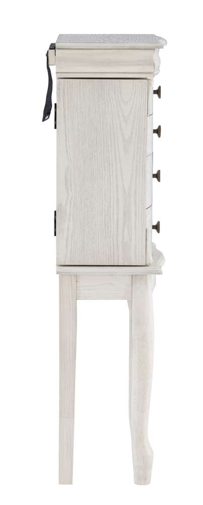 Powell Company - Louis Philippe Jewelry Armoire Off White - D1321J20W veiw 3