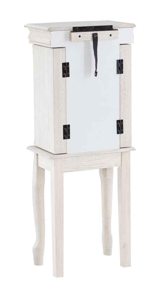 Powell Company - Louis Philippe Jewelry Armoire Off White - D1321J20W veiw 4