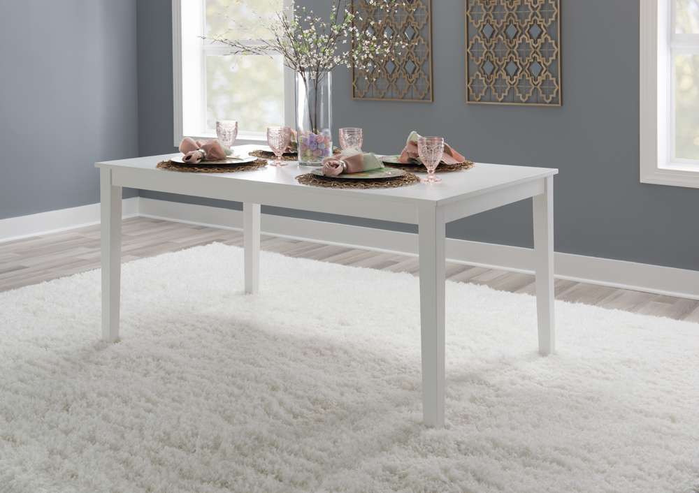 Powell Company - Maggie Dining Table White - D1092D21DTW veiw 5
