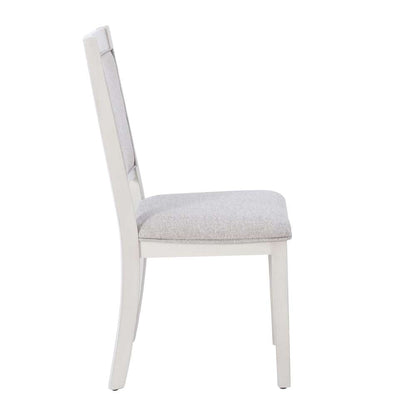 Powell Company - Marcum 7Pc Dining Set White/Grey - D1009LD23PC7 veiw 5