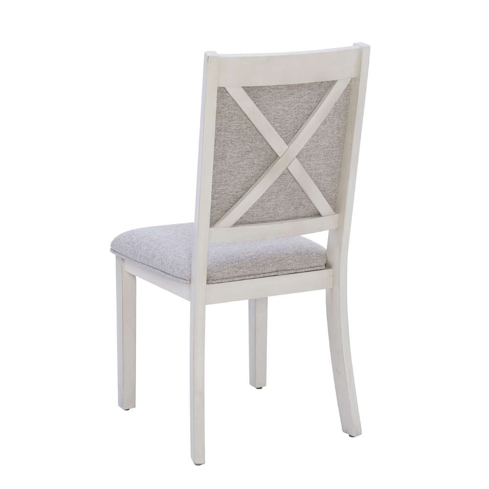 Powell Company - Marcum 7Pc Dining Set White/Grey - D1009LD23PC7 veiw 6