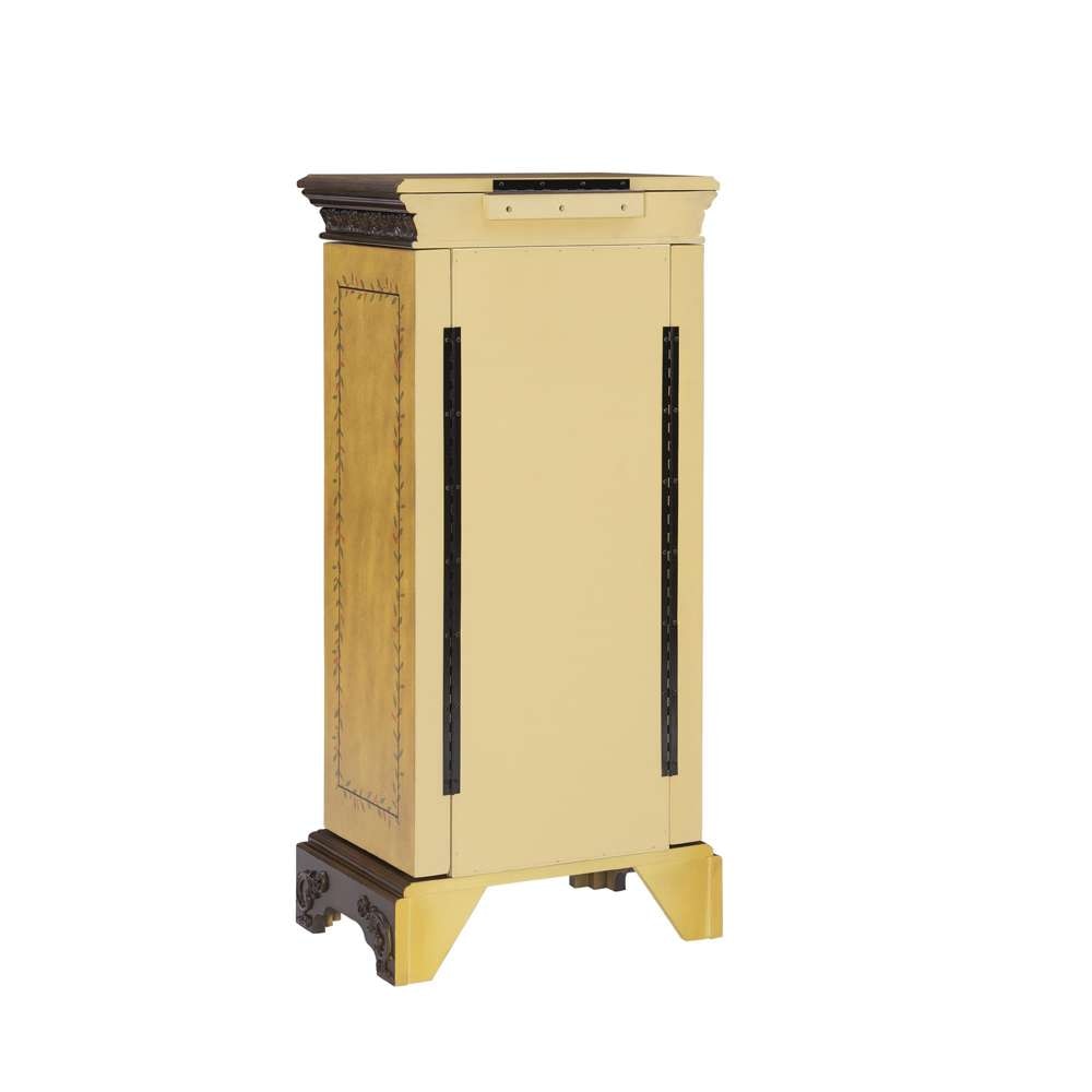 Powell Company - Masterpiece Antique Parchment Hand Painted Jewelry Armoire - 582-314 veiw 4