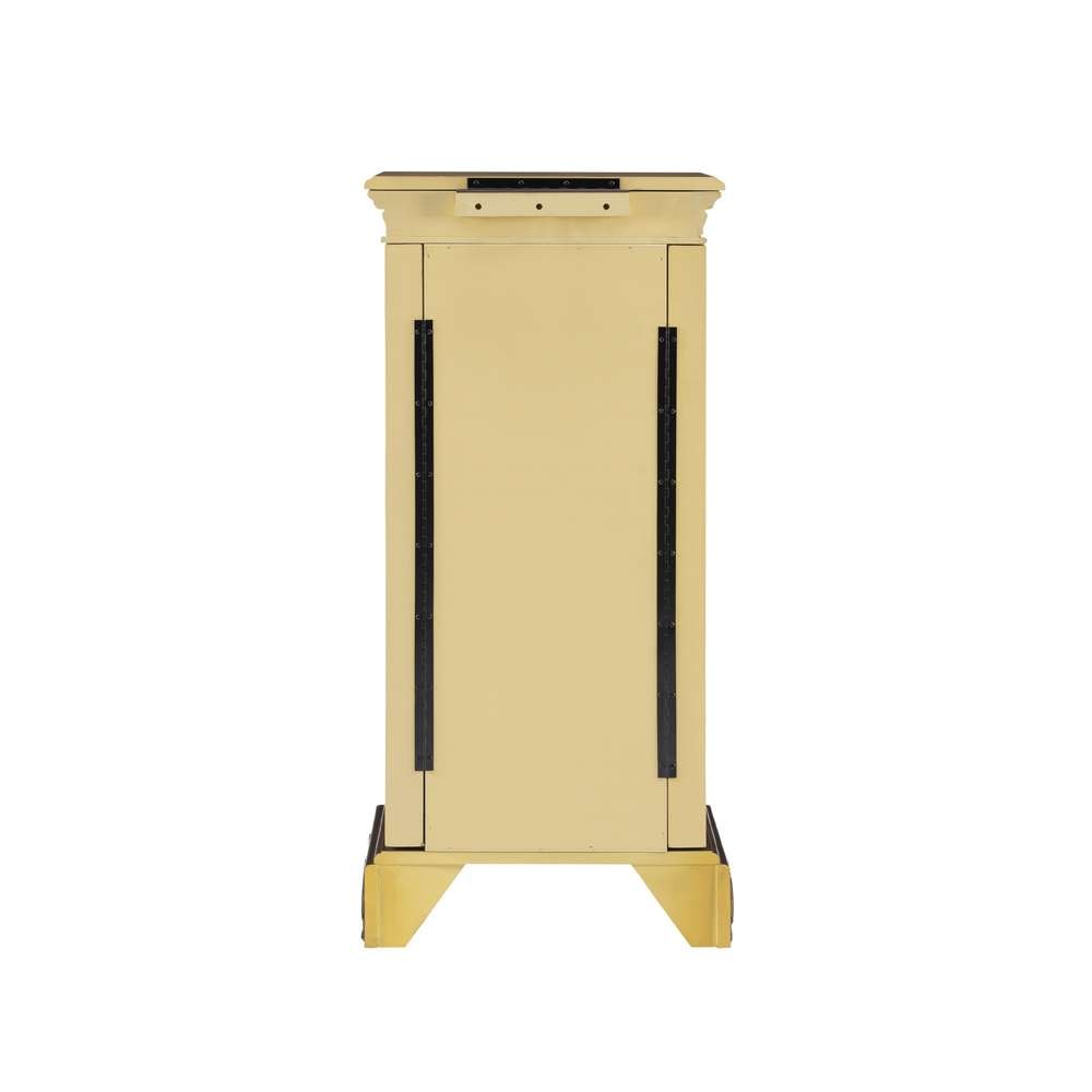 Powell Company - Masterpiece Antique Parchment Hand Painted Jewelry Armoire - 582-314 veiw 5