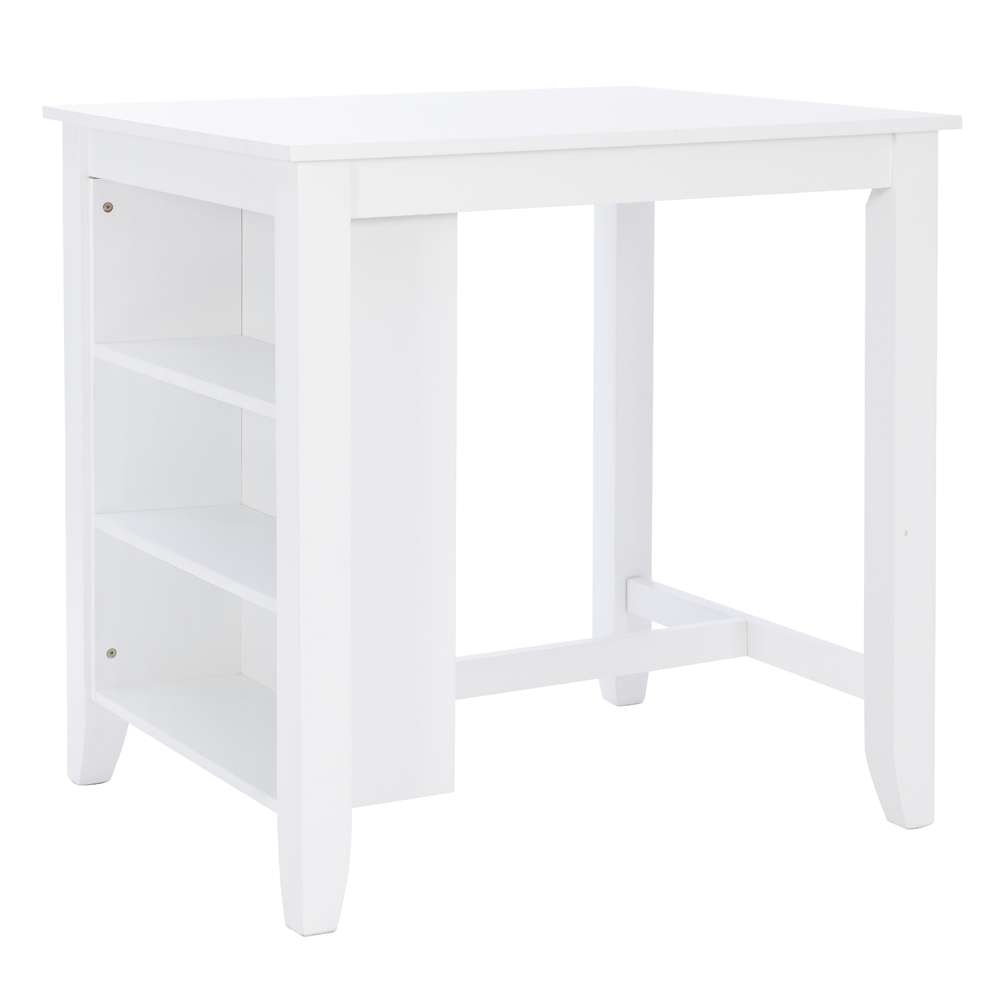 Powell Company - Mayfair Counter Height Space Saving Table White - D1015LD23CTSS veiw 1