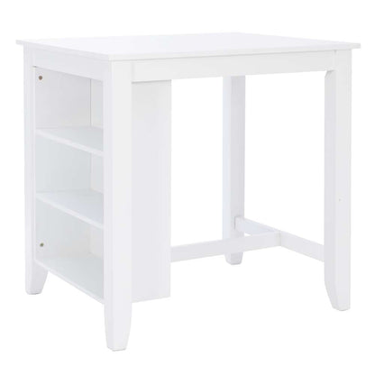 Powell Company - Mayfair Counter Height Space Saving Table White - D1015LD23CTSS veiw 1