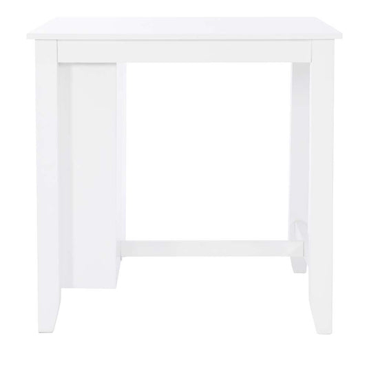 Powell Company - Mayfair Counter Height Space Saving Table White - D1015LD23CTSS veiw 2
