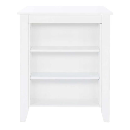 Powell Company - Mayfair Counter Height Space Saving Table White - D1015LD23CTSS veiw 3
