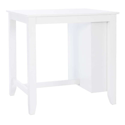 Powell Company - Mayfair Counter Height Space Saving Table White - D1015LD23CTSS veiw 4