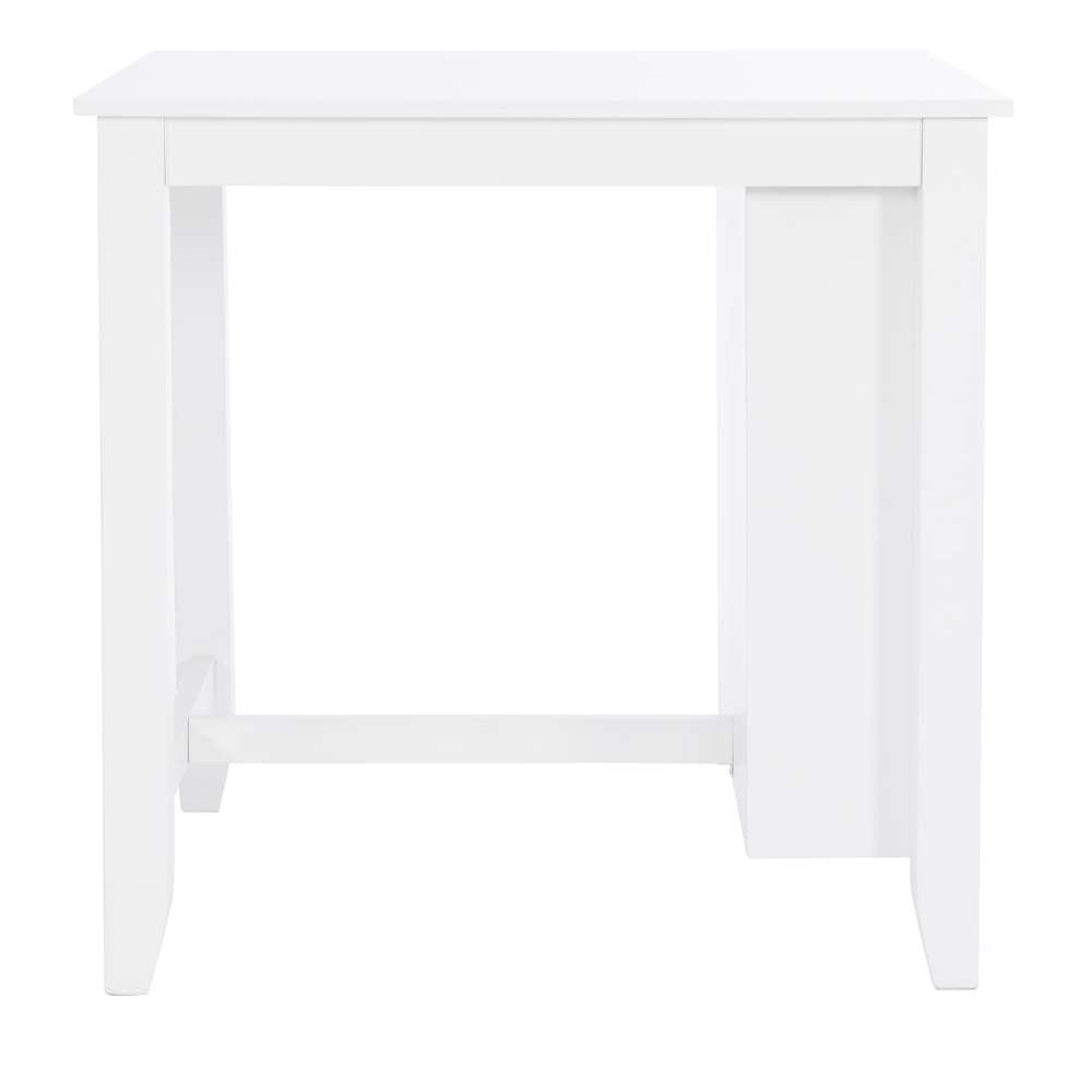 Powell Company - Mayfair Counter Height Space Saving Table White - D1015LD23CTSS veiw 5