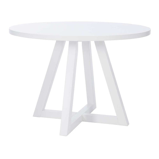 Powell Company - Mayfair Round Dining Table White - D1015LD23RDTW veiw 1
