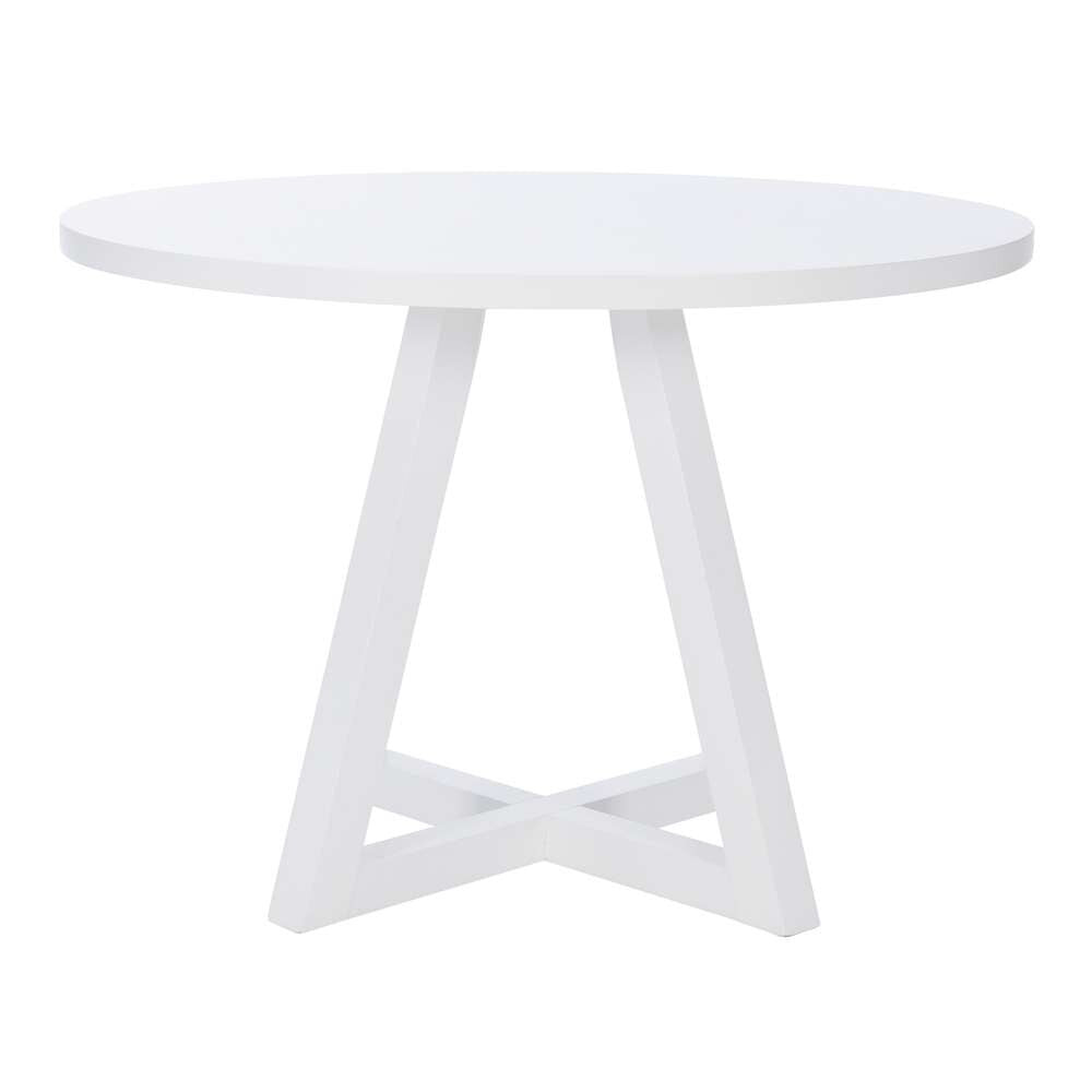 Powell Company - Mayfair Round Dining Table White - D1015LD23RDTW veiw 3