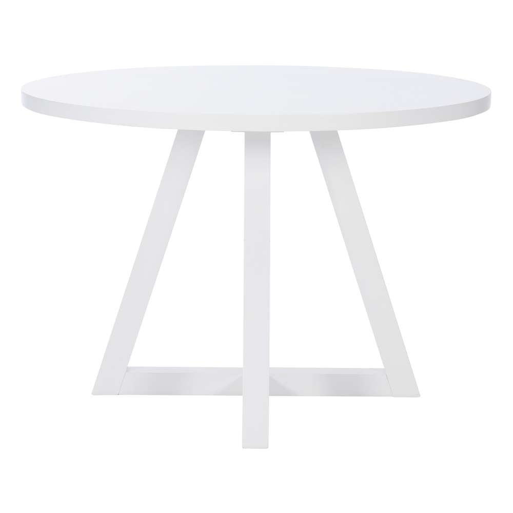 Powell Company - Mayfair Round Dining Table White - D1015LD23RDTW veiw 4