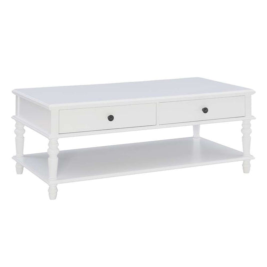 Powell Company - Mcghie Coffee Table, White - D1418A21CTW veiw 1