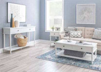 Powell Company - Mcghie Coffee Table, White - D1418A21CTW veiw 2