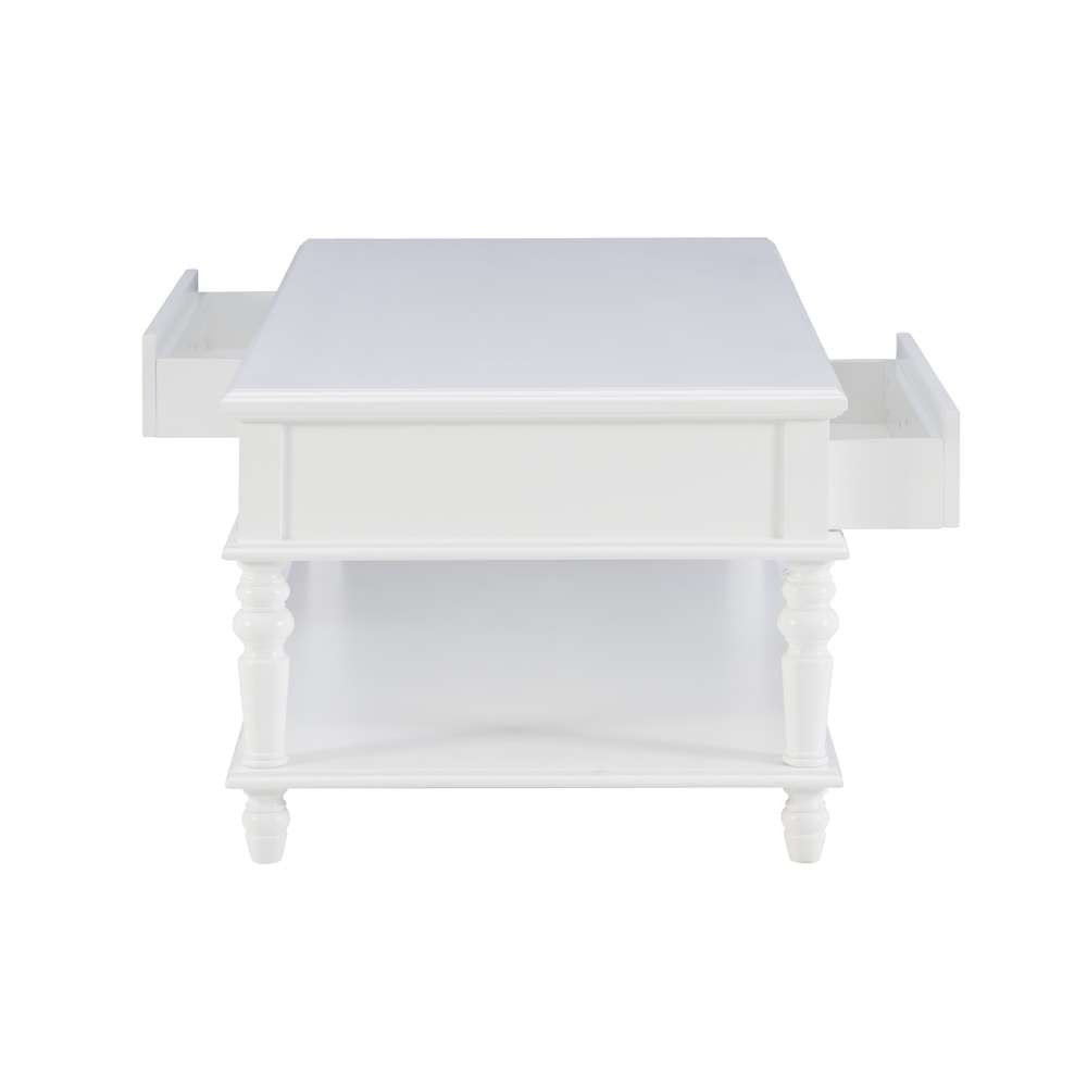 Powell Company - Mcghie Coffee Table, White - D1418A21CTW veiw 6