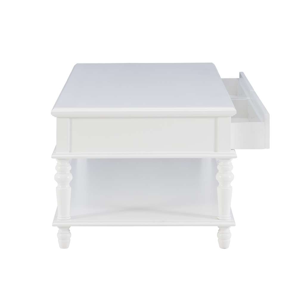 Powell Company - Mcghie Coffee Table, White - D1418A21CTW veiw 8