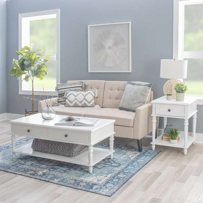 Powell Company - Mcghie Coffee Table, White - D1418A21CTW veiw 10