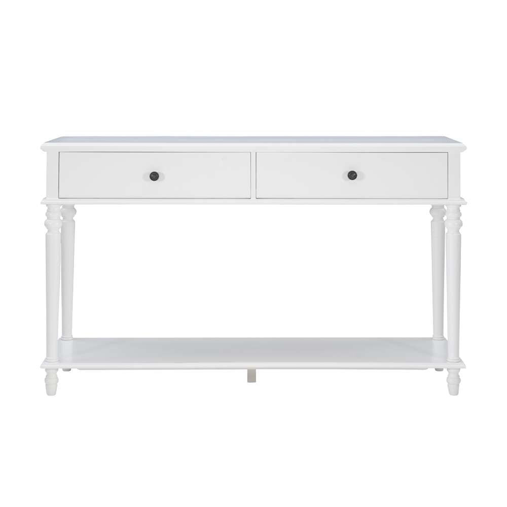 Powell Company - Mcghie Console Table, White - D1417A21CW veiw 2