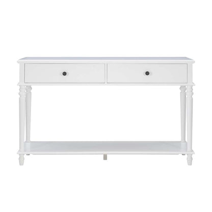 Powell Company - Mcghie Console Table, White - D1417A21CW veiw 2