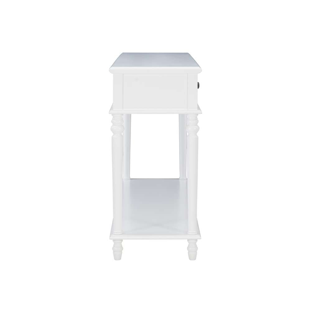 Powell Company - Mcghie Console Table, White - D1417A21CW veiw 3
