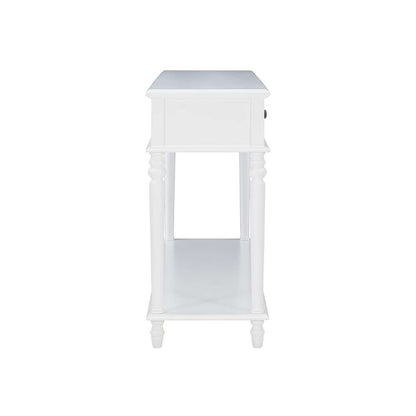 Powell Company - Mcghie Console Table, White - D1417A21CW veiw 3