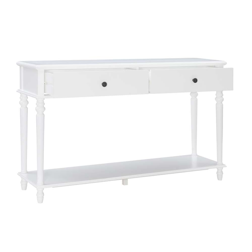 Powell Company - Mcghie Console Table, White - D1417A21CW veiw 7