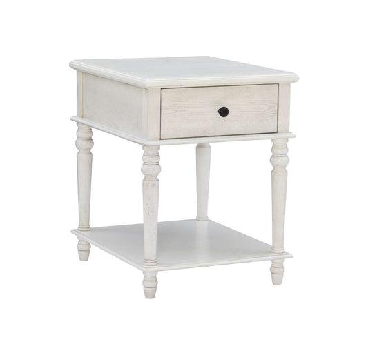 Powell Company - Mcghie Side Table White - D1261A19W veiw 1