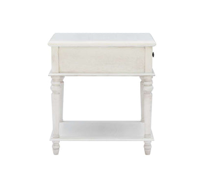 Powell Company - Mcghie Side Table White - D1261A19W veiw 3