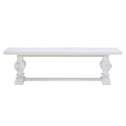 Powell Company - Mcleavy Bench White - D1227D19BW veiw 2