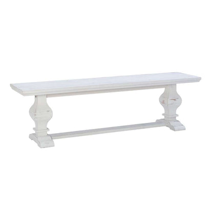 Powell Company - Mcleavy Bench White - D1227D19BW veiw 4