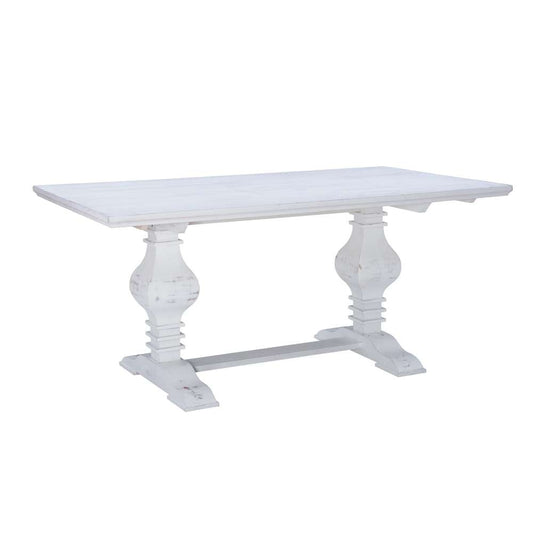 Powell Company - Mcleavy Dining Table White - D1227D19W veiw 1