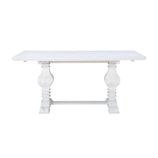 Powell Company - Mcleavy Dining Table White - D1227D19W veiw 2