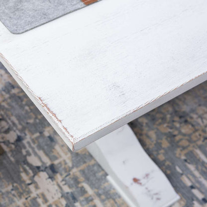 Powell Company - Mcleavy Dining Table White - D1227D19W veiw 6