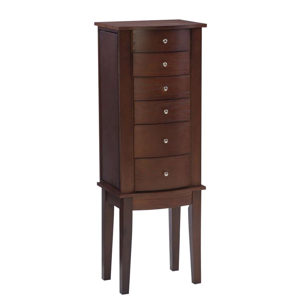Powell Company - Merlot Jewelry Armoire - 398-315 veiw 1