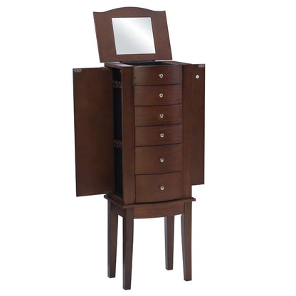 Powell Company - Merlot Jewelry Armoire - 398-315 veiw 5