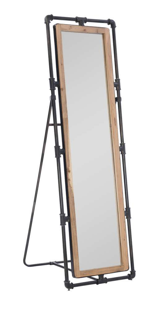 Powell Company - Metcalf Pipe Cheval Mirror  - D1246A19 veiw 1