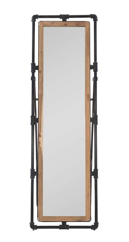 Powell Company - Metcalf Pipe Cheval Mirror  - D1246A19 veiw 2