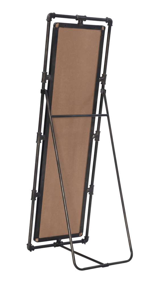 Powell Company - Metcalf Pipe Cheval Mirror  - D1246A19 veiw 4