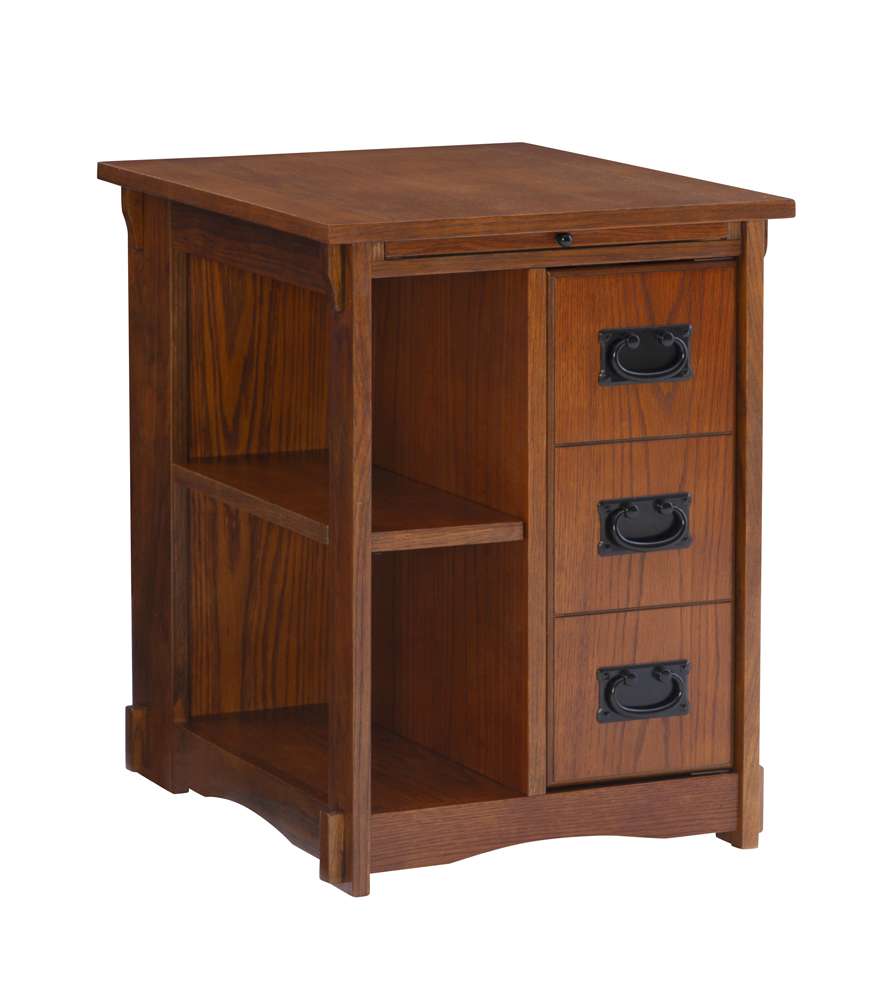 Powell Company - Mission Oak Cabinet Table - 356 veiw 1
