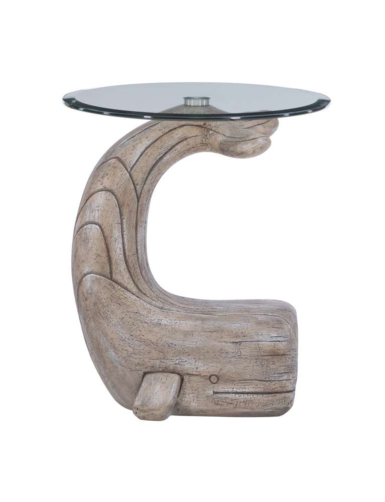 Powell Company - Moby Whale Side Accent Table Driftwood - D1294A19 veiw 3