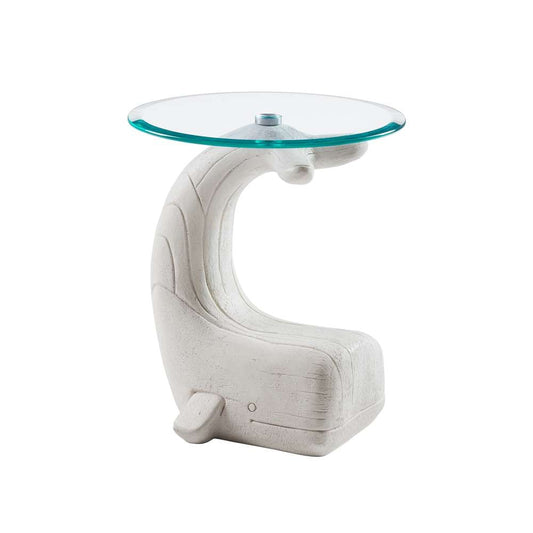 Powell Company - Moby Whale Side Table White - D1294A19WHW veiw 1