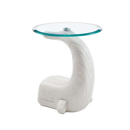 Powell Company - Moby Whale Side Table White - D1294A19WHW veiw 4