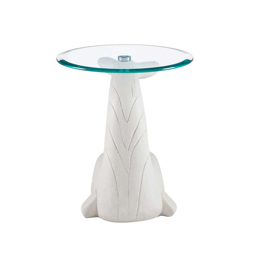 Powell Company - Moby Whale Side Table White - D1294A19WHW veiw 5