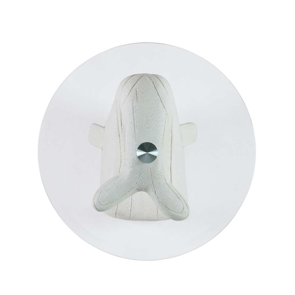 Powell Company - Moby Whale Side Table White - D1294A19WHW veiw 6