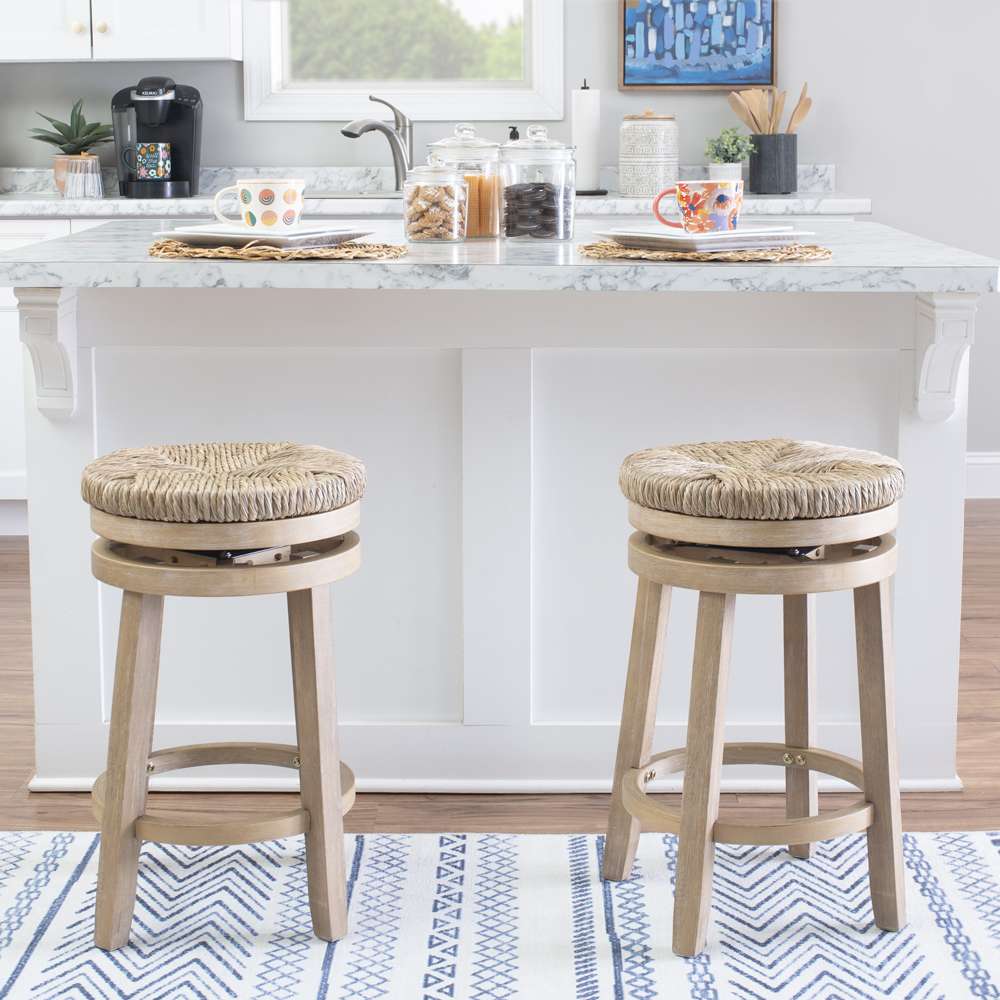 Powell Company - Morgan 25 In Counter Stool Natural  - D1267B19NCS veiw 4