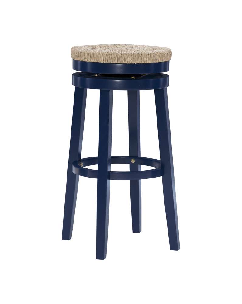 Powell Company - Morgan Barstool Navy Blue  - D1267B19NBBS veiw 1