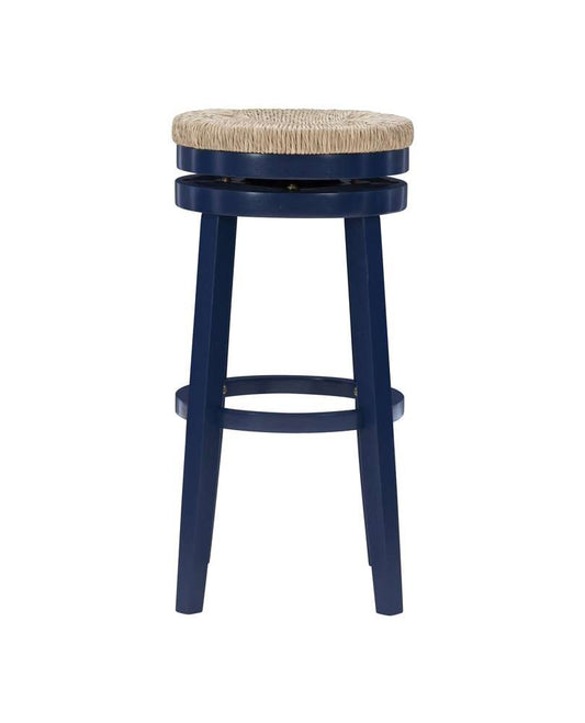 Powell Company - Morgan Barstool Navy Blue  - D1267B19NBBS veiw 2