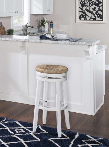 Powell Company - Morgan Barstool White - D1124B17BS veiw 5